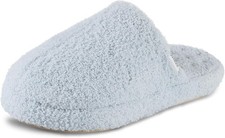 Isotoner Women's Indoor/Outdoor Cozy Plush Terry Knit Clog  Flip Flop Slippers