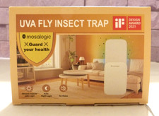 NEW Mosalogic Plug-In UVA Flying Insect Trap Starter Fly Mosquito  White