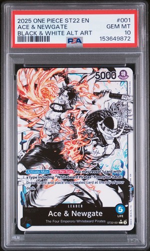 Ace & Newgate (Parallel) graded PSA 10 for sale on eBay