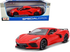 Maisto 31447R 1/18 2020 Chevrolet Corvette Stingray C8 Red