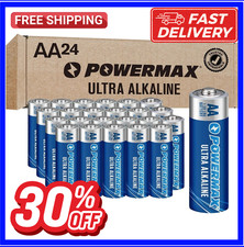 24-100 AA Batteries Long Lasting Alkaline Battery Heavy Duty Tv Remote Toys Lot