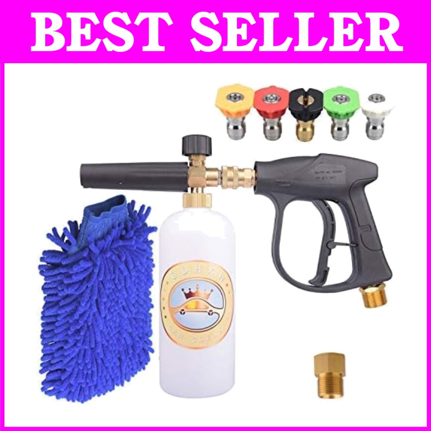 Foam Cannon for Siding Cleaning - Pressure Washer