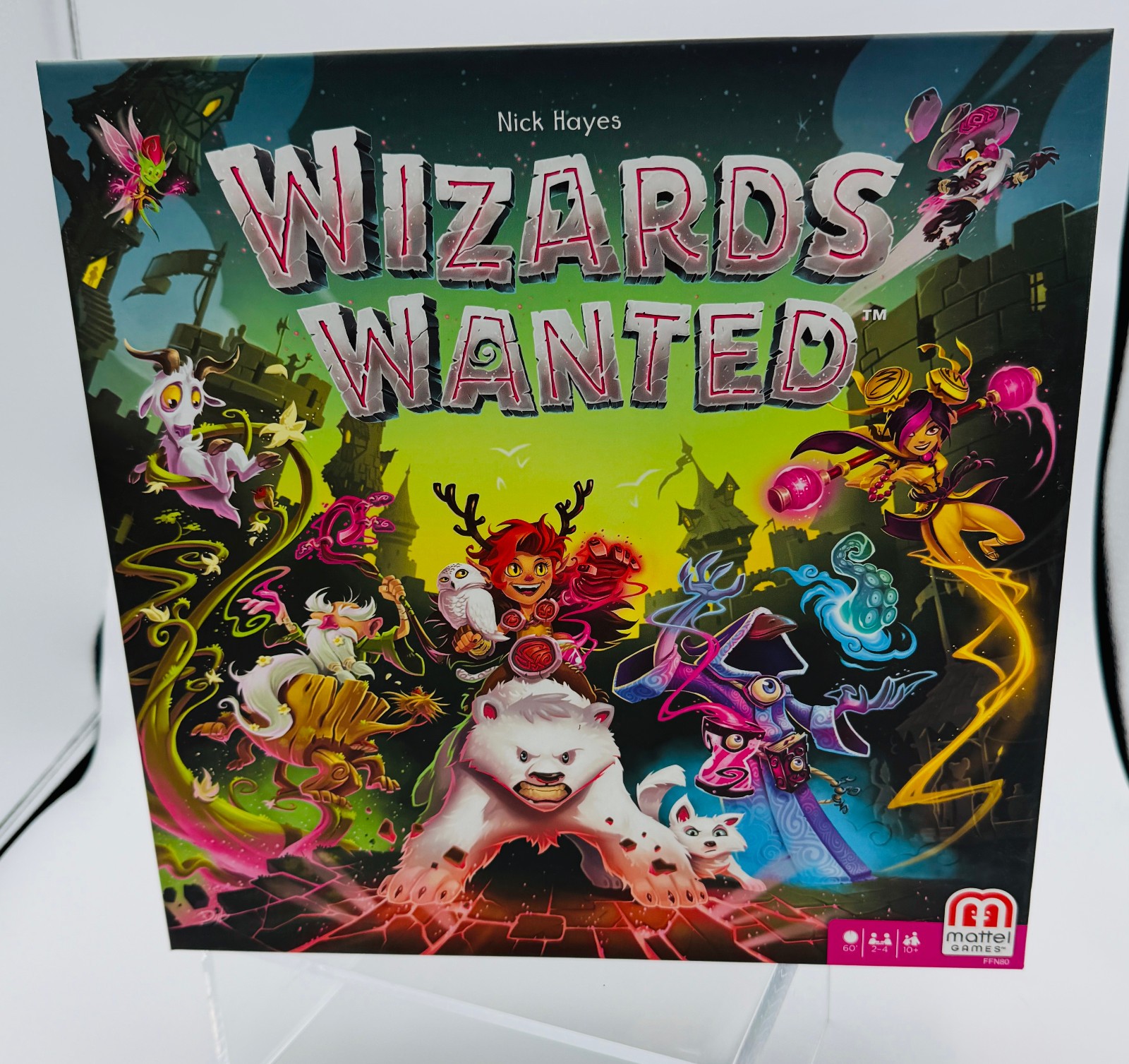 S Wizards Wanted Board Game Brand New Nick Hayes (opened Not
