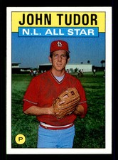 1986 Topps #710 John Tudor