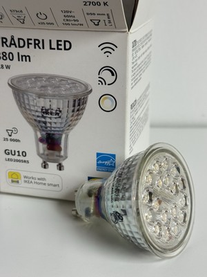 IKEA TRÅDFRI GU10 Smart LED Bulb 380lm 2700K Zigbee 