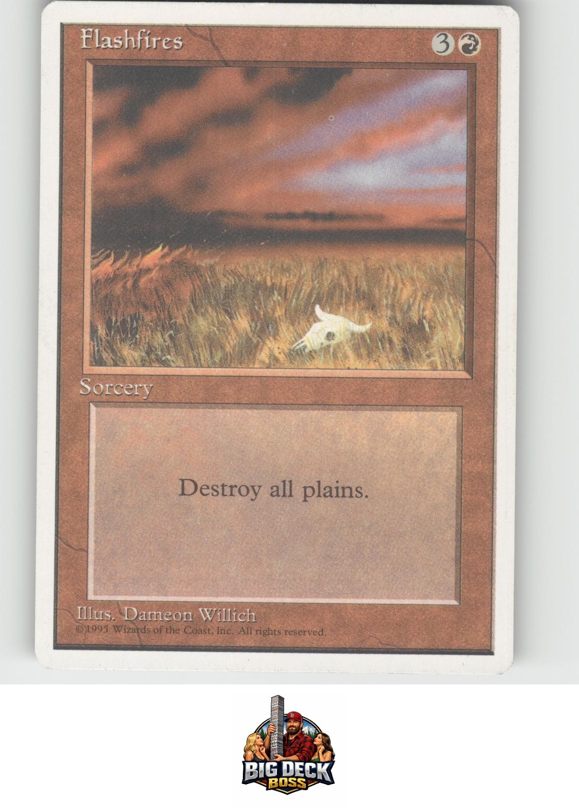 Flashfires Fourth Edition Uncommon MTG Near Mint