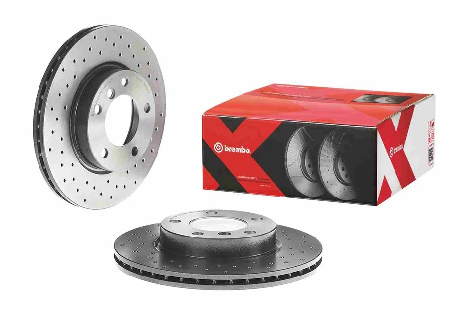 2x BRAKE DISC 09.5390.3X FOR BMW N46 B20 CA/N42 B20 BZ 2.0L 4cyl 3 SERIES 1.8L - Image 3 of 4