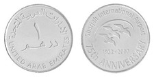 United Arab Emirates - UAE 1 Dirham, 2007, KM #76, Mint X 10 PCS