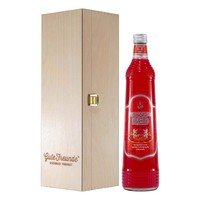 Primakov Red Blutorangen-LiköR Mit Geschenk-Holzkiste