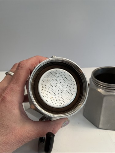 Vtg ZANZIBAR Moka Pot 4 CUP Stovetop Aluminum Coffee Espresso Maker ITALY - Picture 12 of 12