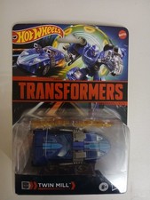 Transformers Collaborative Hot Wheels x Transformers Twin Mill Figure In Stock