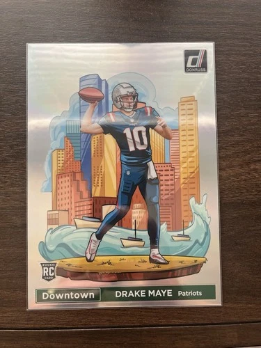 2024 Panini Donruss - Downtown! Drake Maye #13 Oversized (RC)