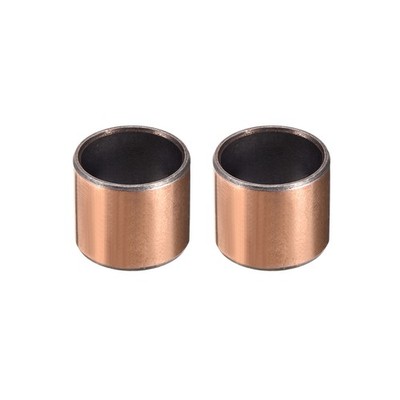 2pcs 3/4'' Bore 7/8'' OD 3/4'' L Sleeve (Plain) Bearings Wrapped Oilless Bushings