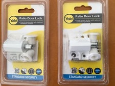 Yale Patio Door Locks x 2