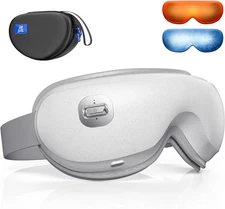 Bob and Brad Quiet Eye Massager with Heat&Cooling Scroll Button Dry Eyes Relief