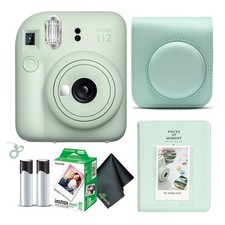 Fujifilm INSTAX MINI 12 Instant Film Camera with Instant Film - Mint Green