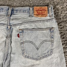 Vintage Levi's 505 Jeans Men 40x30 Blue Denim Regular Fit Straight Leg Faded Y2k