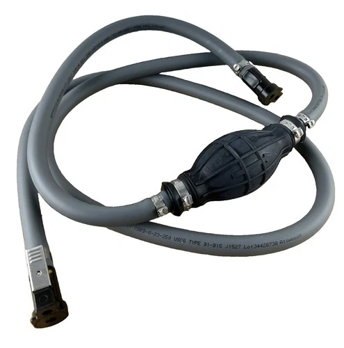 Attwood 93806ELP7 3/8” x 6’ Type B1 Fuel Hose Kit for Johnson Evinrude BRP