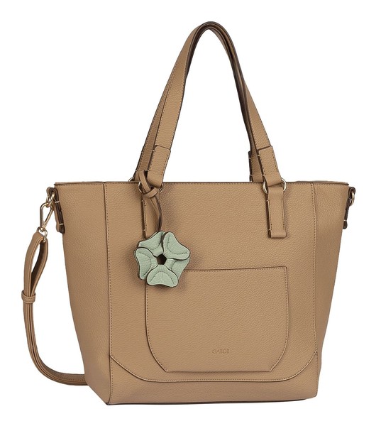 Gabor Sofiana Zip Shopper L Shopper UmhäNgetasche Tasche Camel Neu-image
