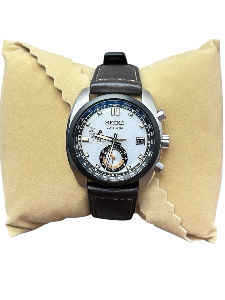Мужские часы SEIKO Astron B SBXY005 Champagne Gold Solar с гарантией из Японии - Изображение 2 из 4