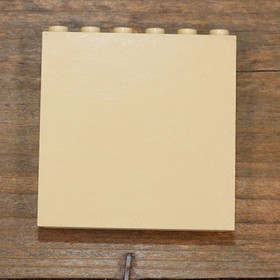 LEGO Indiana Jones 7627 Tan Panel 1x6x5 Aztec Skull Pattern Sticker 59349pb044