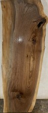 Live edge black walnut Wood slab kiln dried and planed 1.7/16  x12-17.5  x45  