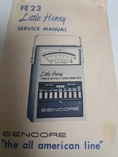 Little Henry Fe23 Service Manual