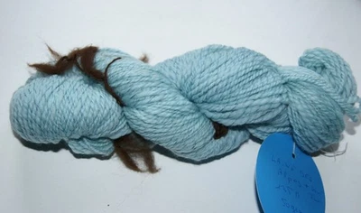 Echeveau de laine des alpes bleu clair - Photo 1/2