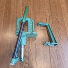 RCBS Cast Iron Rock Chucker Single Stage Reloading Press & Powder Measure Stand