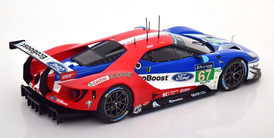 AUTOart 81710 1/18 Ford GT 2017#67 Le Mans 24h LMGTE Pro Car - Image 2 of 3