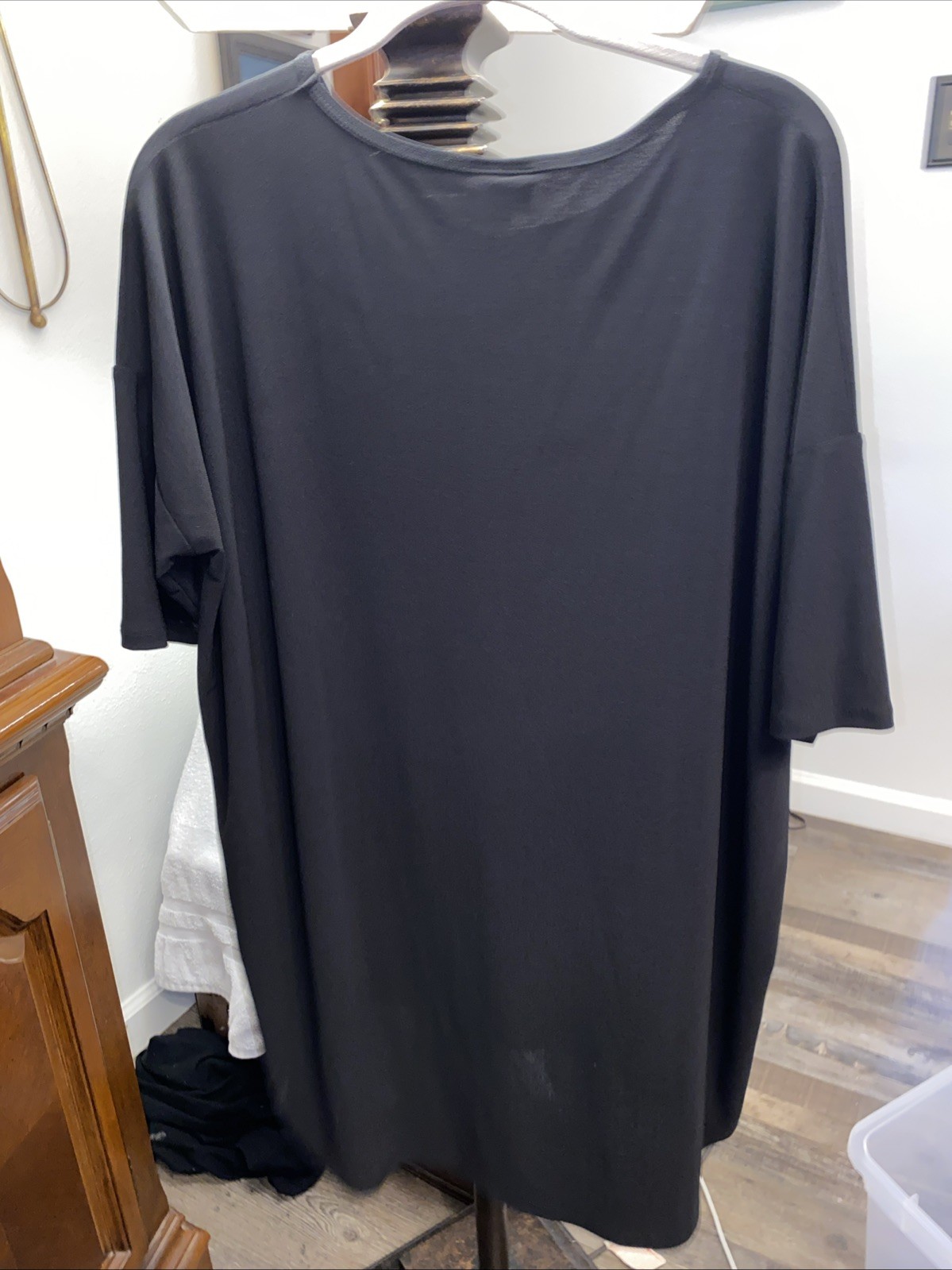 Lularoe  Irma Large Solid Black Pristine Conditio… - image 4