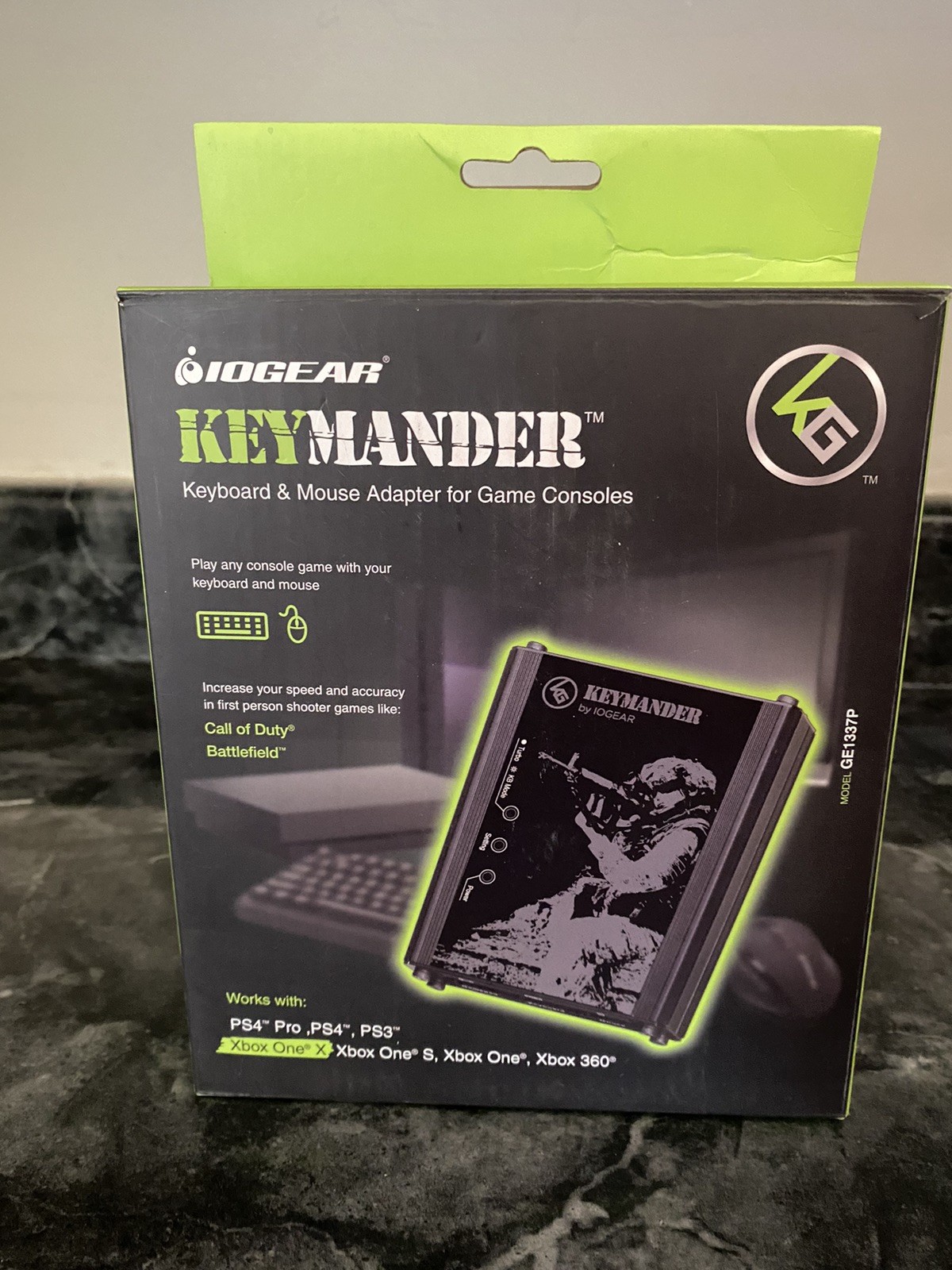 IOGEAR Keymander Keyboard and Mouse Adapter For Ps4, Ps3, Xb