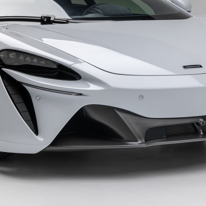 Vorsteiner Aero Carbon Fiber Front Splitter 2x2 Satin Fits McLaren Artura