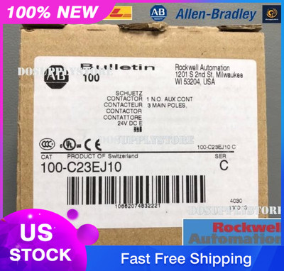 1PC NEW Allen-Bradley 100-C23EJ10 24VDC 100-C23E*10 FREE SHIPPING