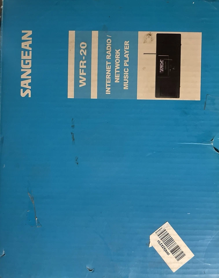 SANGEAN WFR-20 {密封} 2006 年互联网无线电 WiFi 网络/流音频设备 — 第 2/4 张图片