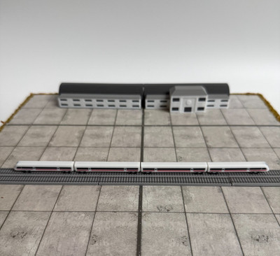 für Herpa Wings 1:500 Zug Train station Bahnhof / Airport Accessoires