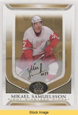 2020-21 Upper Deck SP Signature Edition Legends Gold Mikael Samuelsson READ 12el