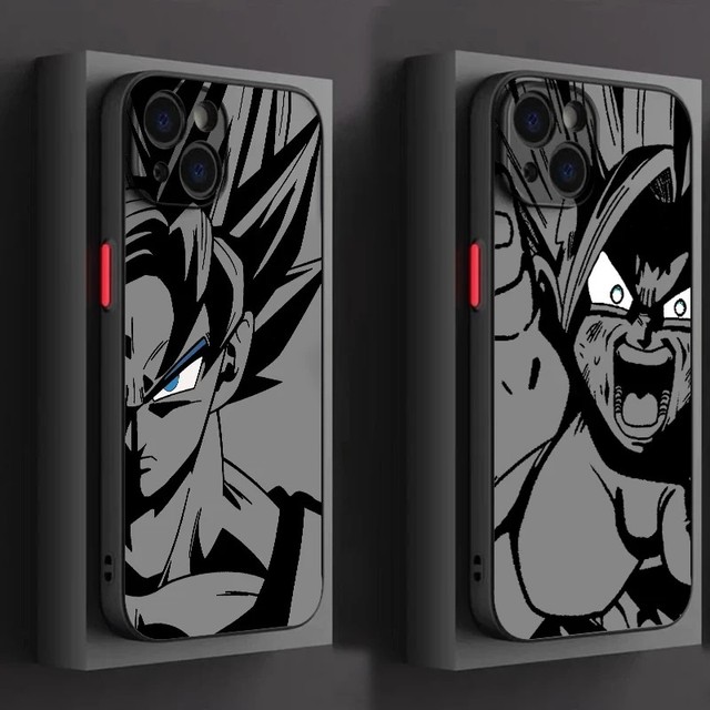 Luxury iPhone Case with Anime Warrior Design Cover 11-15 Pro Max XS SE