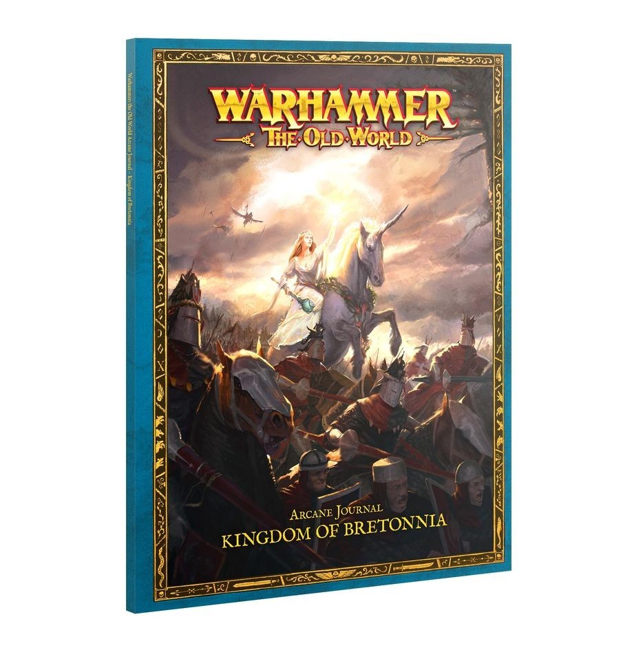 ARCANE JOURNAL manuale in inglese KINGDOM OF BRETONNIA warhammer THE OLD WORLD e