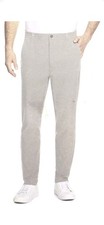 Marc New York Men's 4-Way Stretch Slim-Fit Commuter Pants Gray Size 32x34 New