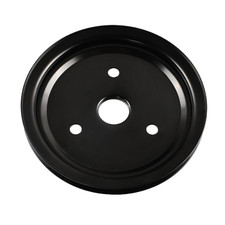 Sbc Water Pump Crankshaft Pulley V-belt Short Steel Black 6.75 3-bolt Chevy