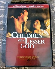 Children of A Lesser God DVD, 1986, Widescreen William Hurt, Marlee Matlin