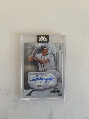 2026 Topps Chrome Black Dale Murphy Ivory Autographs (Raw)