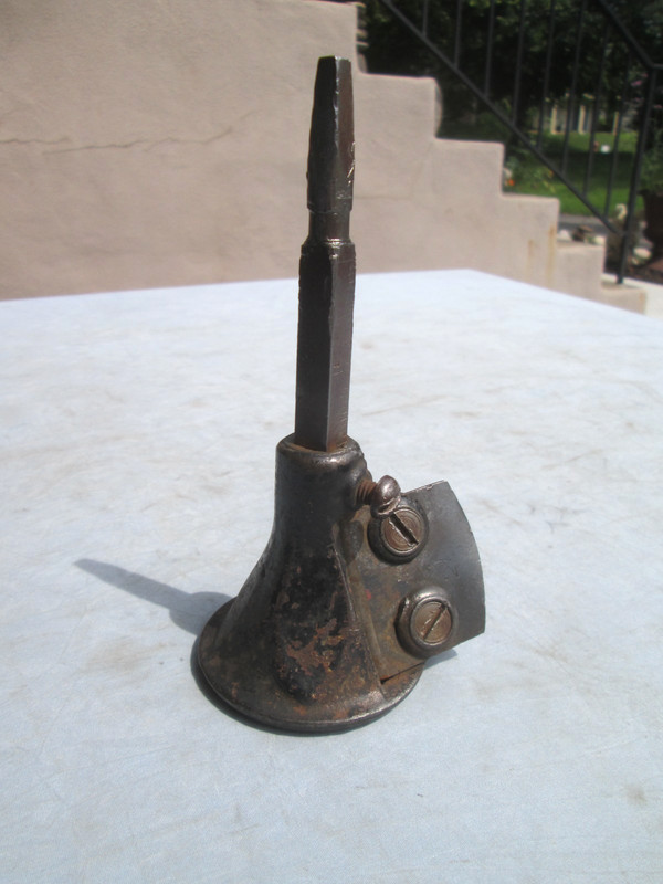 Vintage DOWEL SPOKE POINTER Cast Iron Cutter Bit Brace Wood Work Tool Unmarked