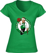 LADIES V-NECK Brian Scalabrine Boston Celtics 