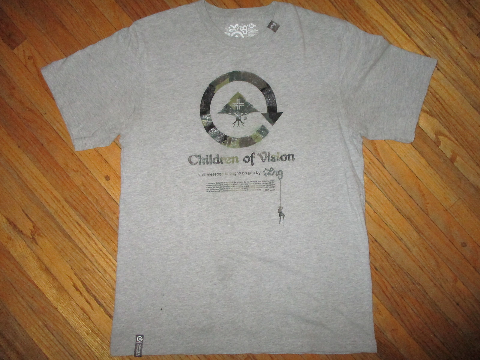 LRG Brand T Shirt Lifted Forschung Gruppe Kinder Von Vision Tree Kunst Kultur M EBay
