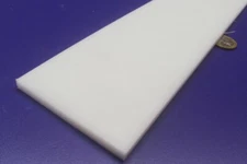 Hdpe White Bar 1/4" Thick x 2.75" Wide x 36" Long, 2 Units, 6 Ft Total
