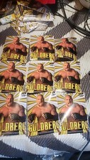 1998 WCW NWO American Pop Wrestling Sticker Goldberg Lot Of 10 Stickers