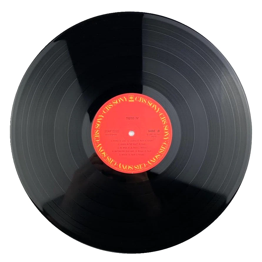 Toto IV Japan Import Rosanna Africa 80s Classic Rock Pop vinyl record LP NM M- - Image 4 of 4