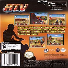 ATV Thunder Ridge Riders (Nintendo Game Boy Advance, 2006)